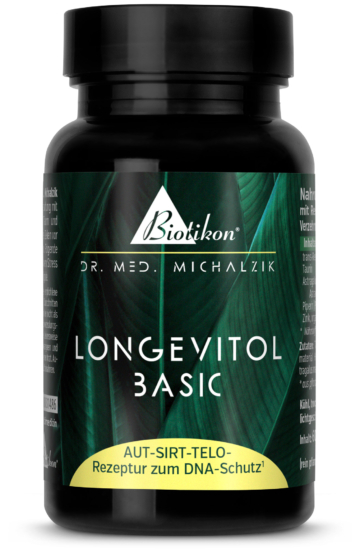 Longevitol Basic | 300mg Trans-Resveratrol | 60 Kapseln |  Dr. med. Michalzik