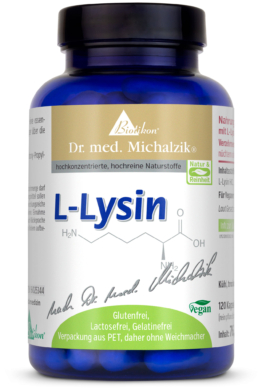 Lysin | 2000mg L-Lysin HCL | 120 Kapseln |  Dr. med. Michalzik