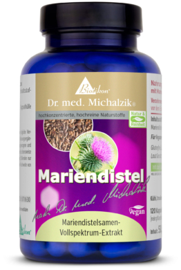 Mariendistel-Samen | 600 mg je Kapsel | 120 Kapseln | Dr. med. Michalzik