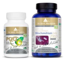 Mitochondrium-forte-PRO-PQQ-Bundle | 150 Kapseln |  Dr. med. Michalzik