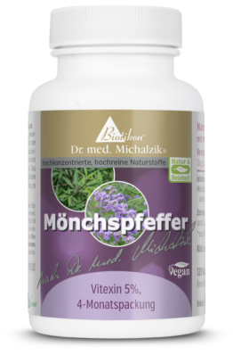 Mönchspfeffer Kapseln | 10 mg Extrakt | 5 % Vitexin | 120 vegane Kapseln | Dr. med. Michalzik