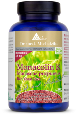 Monascus | 67,39mg Monascus-Extrakt | 180 Kapseln |  Dr. med. Michalzik