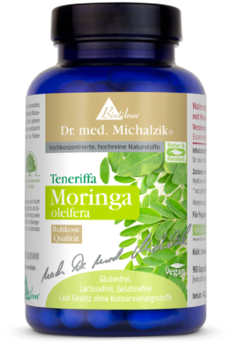 Moringa-Teneriffa | 1200mg Moringapulver | 90 Kapseln |  Dr. med. Michalzik