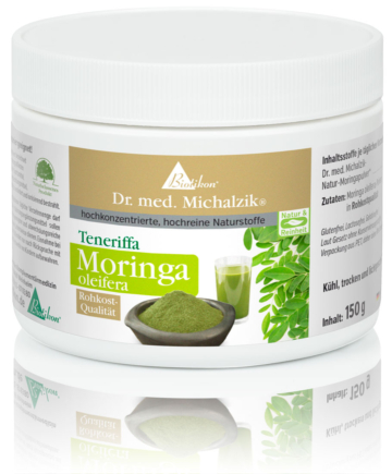 Moringa-Teneriffa-Pulver | 8g Natur-Moringapulver | 150g Pulver |  Dr. med. Michalzik