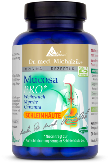 Mucosa PRO | 349mg Pflanzliche Phospholipide | 90 Kapseln |  Dr. med. Michalzik