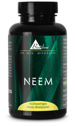 Neem Kapseln | 1200 mg Neemblattpulver | 120 vegane Kapseln | Dr. med. Michalzik