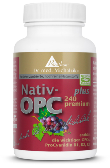 OPC-Premium-Plus | 450mg Traubenkernextrakt | 72 Kapseln |  Dr. med. Michalzik