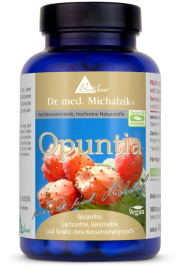 Opuntia | 1500mg Opuntia ficus indica Frucht-Extrakt | 100 Kapseln |  Dr. med. Michalzik
