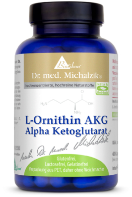 Ornithin-Alpha-Ketoglutarat | 5175mg L-Ornithin Alpha-Ketoglutarat | 60 Kapseln |  Dr. med. Michalzik