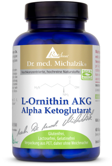 Ornithin-Alpha-Ketoglutarat | 5175mg L-Ornithin Alpha-Ketoglutarat | 60 Kapseln |  Dr. med. Michalzik