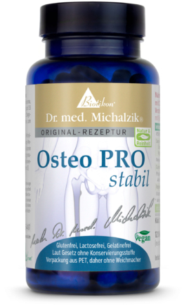 Osteo PRO stabil | 25mg MSM | 120 Kapseln |  Dr. med. Michalzik