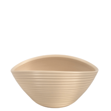 Pflanzschale in beige aus hochwertiger Keramik