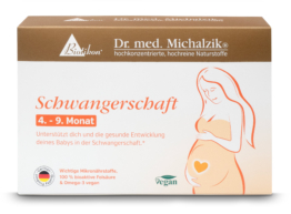 Premium Schwangerschafts-Nahrungsergänzung | Bioaktive Nährstoffe & Veganes Omega-3 | 2., 3. Trimester | Dr. med. Michalzik