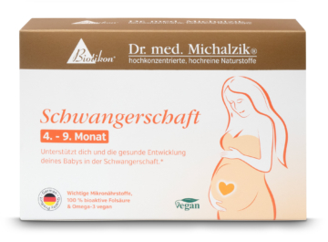 Premium Schwangerschafts-Nahrungsergänzung | Bioaktive Nährstoffe & Veganes Omega-3 | 2., 3. Trimester | Dr. med. Michalzik