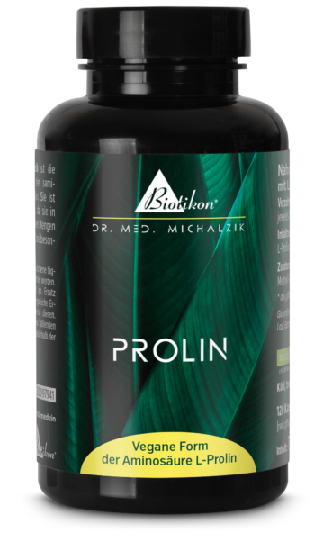 Prolin Kapseln | 1000 mg L-Prolin | 120 vegane Kapseln | Dr. med. Michalzik