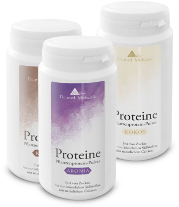 Proteine 3er-Pack | Sorten frei wählbar  |  Pulver |  Dr. med. Michalzik