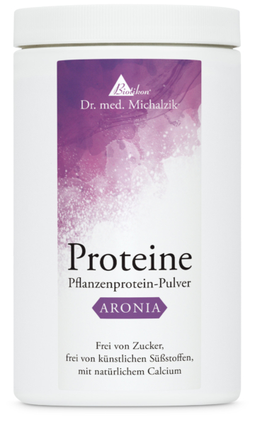 Proteine-Aronia | 20g Natur-Erbsenprotein | 545g Pulver |  Dr. med. Michalzik