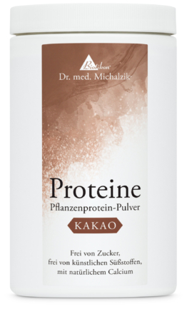 Proteine-Kakao | 20g Natur-Erbsenprotein | 570g Pulver |  Dr. med. Michalzik