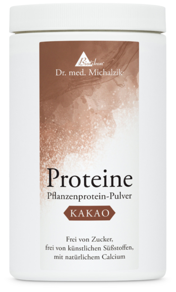 Proteine-Kakao | 20g Natur-Erbsenprotein | 570g Pulver |  Dr. med. Michalzik