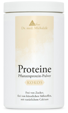 Proteine-Kokos | 20g Natur-Erbsenprotein | 575g Pulver |  Dr. med. Michalzik
