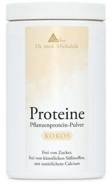 Proteine-Kokos | 20g Natur-Erbsenprotein | 575g Pulver |  Dr. med. Michalzik
