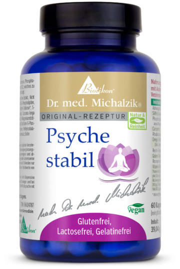 Psyche-stabil | 125mg Ashwaganda | 60 Kapseln |  Dr. med. Michalzik