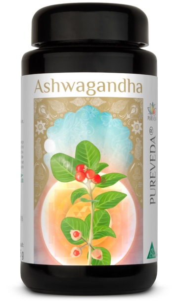 Pureveda Ashwagandha | 1300mg Ashwagandha | 90 Kapseln |  Dr. med. Michalzik