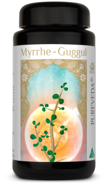 Pureveda Myrrhe-Guggul | 900mg Myrrhe-Guggul | 90 Kapseln |  Dr. med. Michalzik
