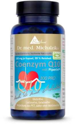 Q10 | 100mg Coenzyme Q10 | 100 Kapseln |  Dr. med. Michalzik