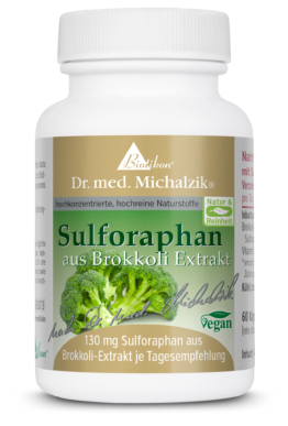 Sulforaphan aus Brokkoli-Extrakt | 1150mg Brokkoli-Extrakt | 60 Kapseln |  Dr. med. Michalzik