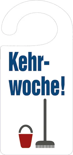 Türanhänger »Kehrwoche«