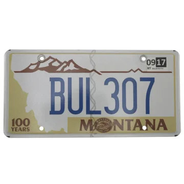 US Kennzeichen Montana - original Nummernschild aus den USA