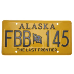 US Kennzeichen - original Nummernschild aus Alaska den USA