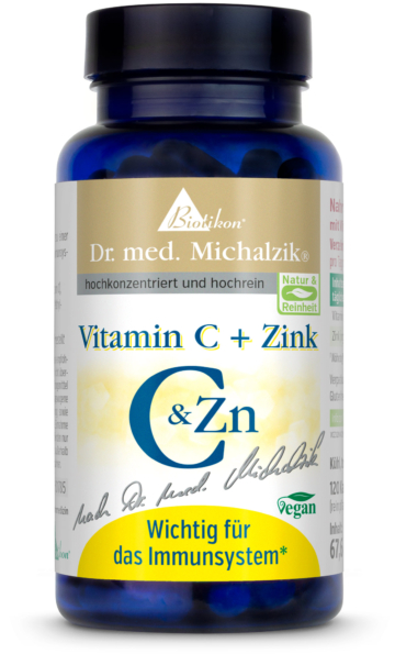 Vitamin C + Zink | 900mg Vitamin C | 120 Kapseln |  Dr. med. Michalzik