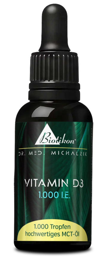 Vitamin D3 Tropfen | 1.000 I.E. | 30 ml (1000 Tropfen) | Dr. med. Michalzik