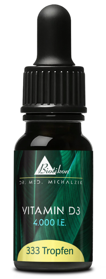 Vitamin D3 Tropfen | 4.000 I.E. | 10 ml (333 Tropfen) | Dr. med. Michalzik
