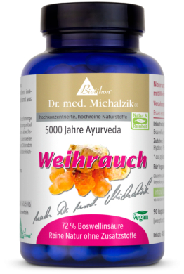 Weihrauch-72 | 400mg Boswellia Serrata | 90 Kapseln |  Dr. med. Michalzik